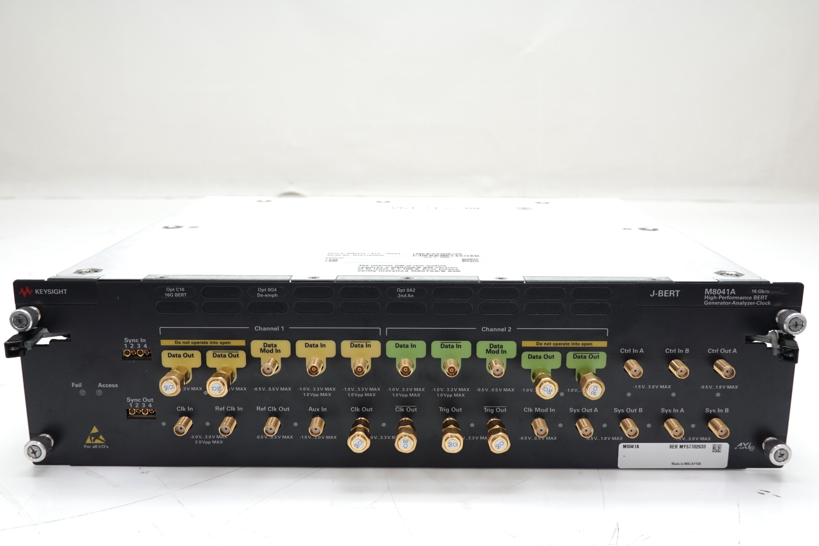 Data Communication + BER Test - Used Keysight Equipment