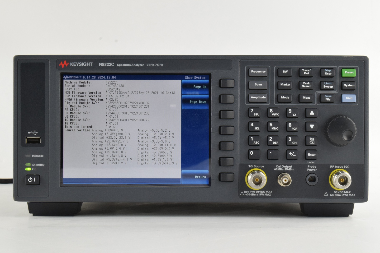 nagページ Spectrum + Signal Analyzers - Used Keysight Equipment