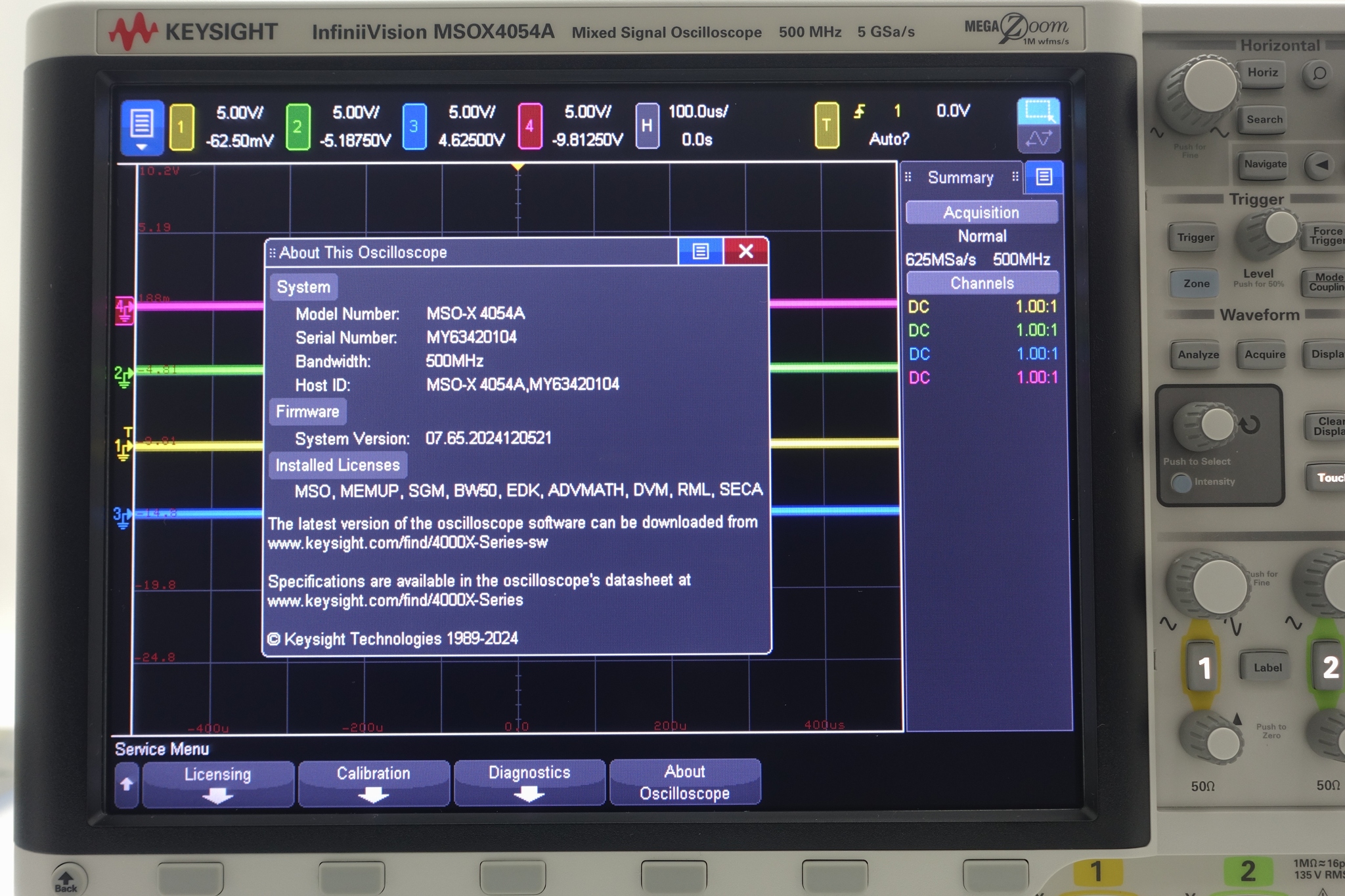 オシロスコープ - Used Keysight Equipment